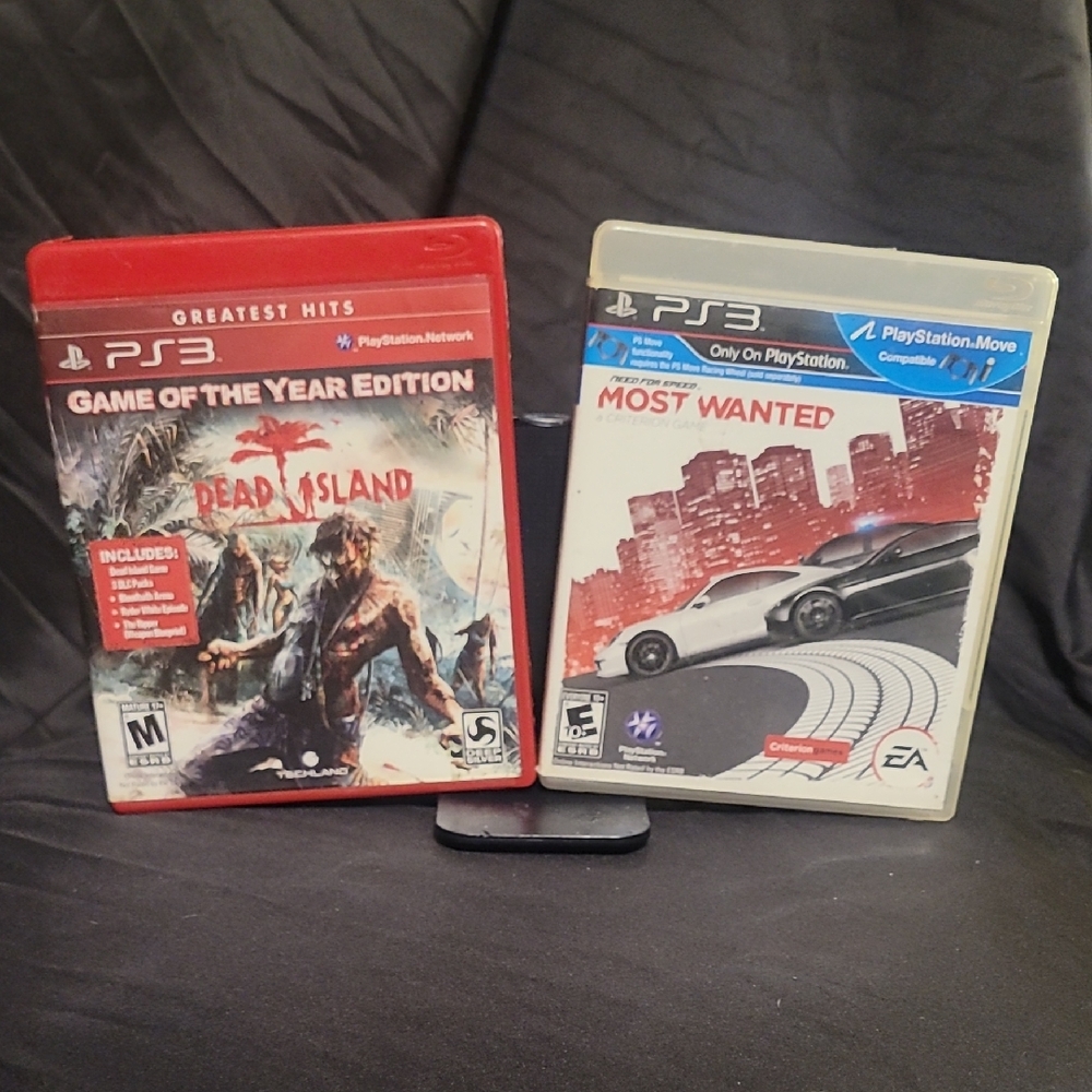 PS3 Dead Island Game of the Year Edition & PS3 Need For Speed Most Wanted